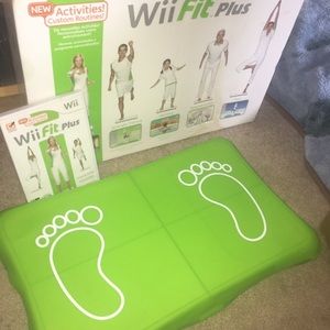 Wii fit plus with board
